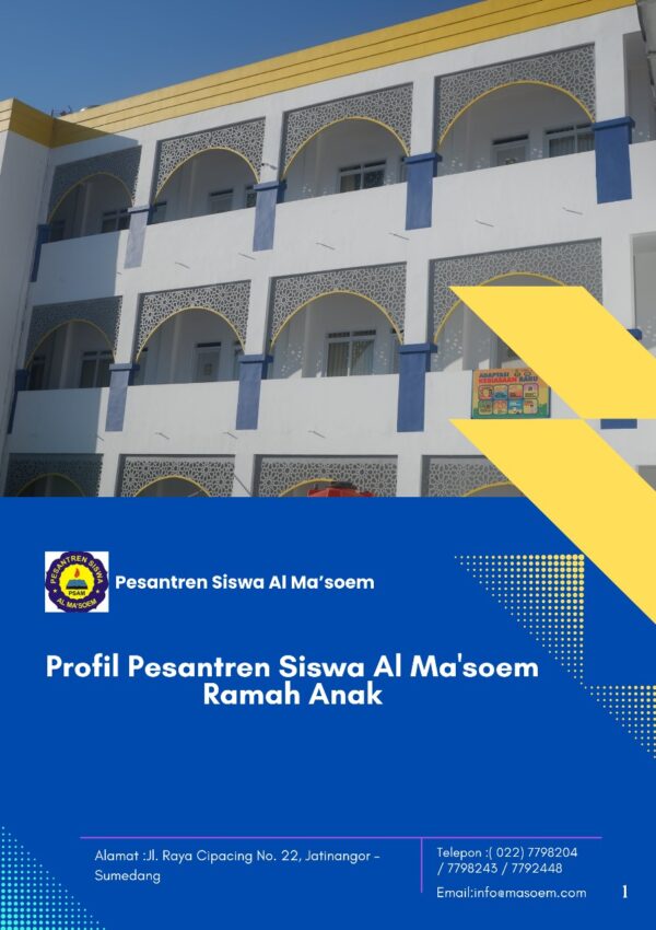 Profil Pesantren Siswa Al Ma'Soem Ramah Anak